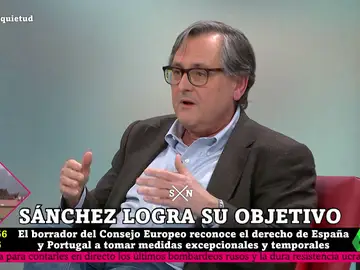 Paco Marhuenda, irónico sobre la &quot;propaganda de Moncloa&quot; por el acuerdo europeo: &quot;Sánchez no es Superman&quot;