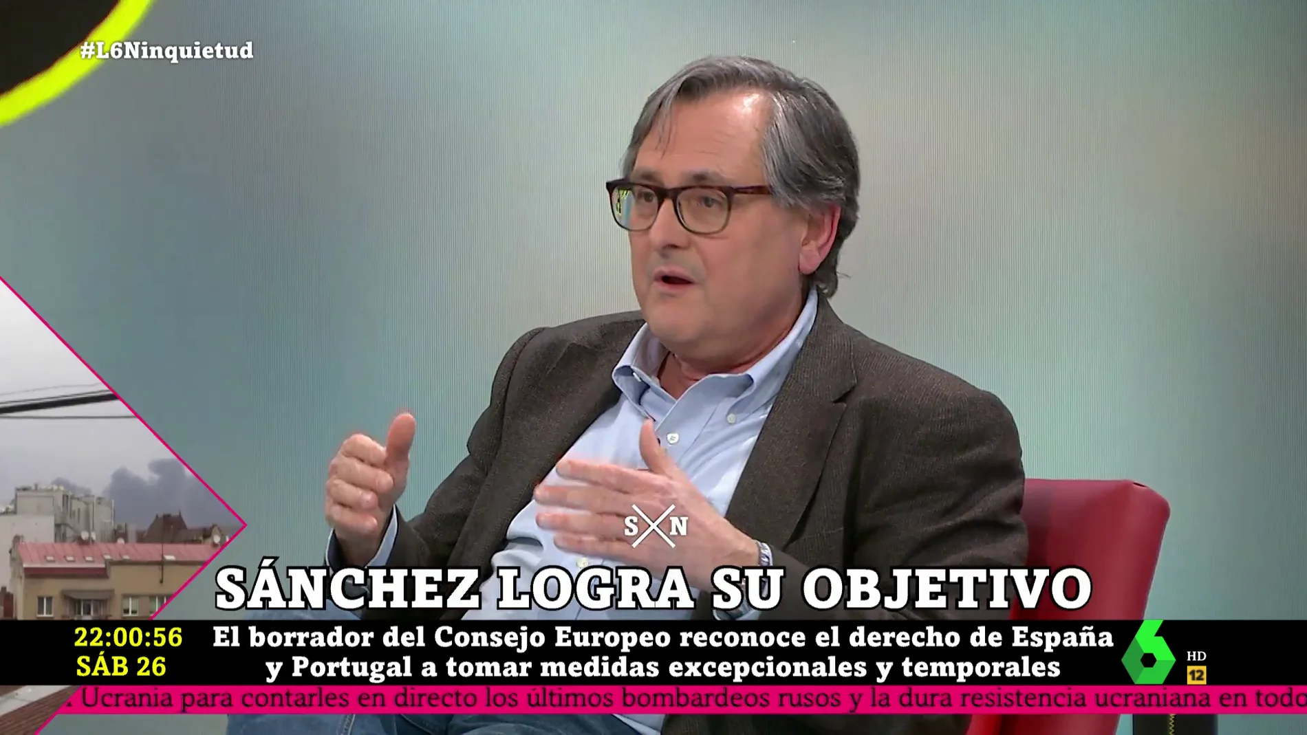 Paco Marhuenda, irónico sobre la "propaganda de Moncloa" por el acuerdo europeo: "Sánchez no es Superman"