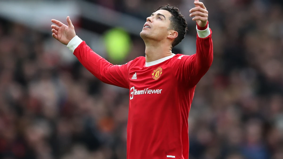 Cristiano Ronaldo, con el Manchester United