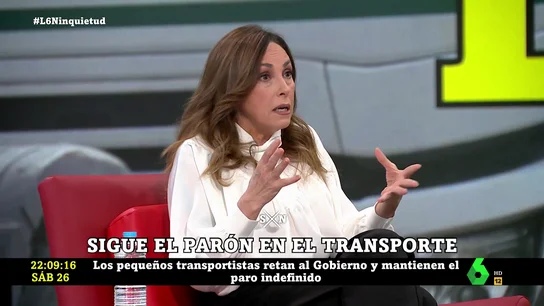 El análisis de Angélica Rubio sobre el paro del transporte: "Vox se ha apuntado un tanto político muy importante" El análisis de Angélica Rubio sobre el paro del transporte: "Vox se ha apuntado un tanto político muy importante"