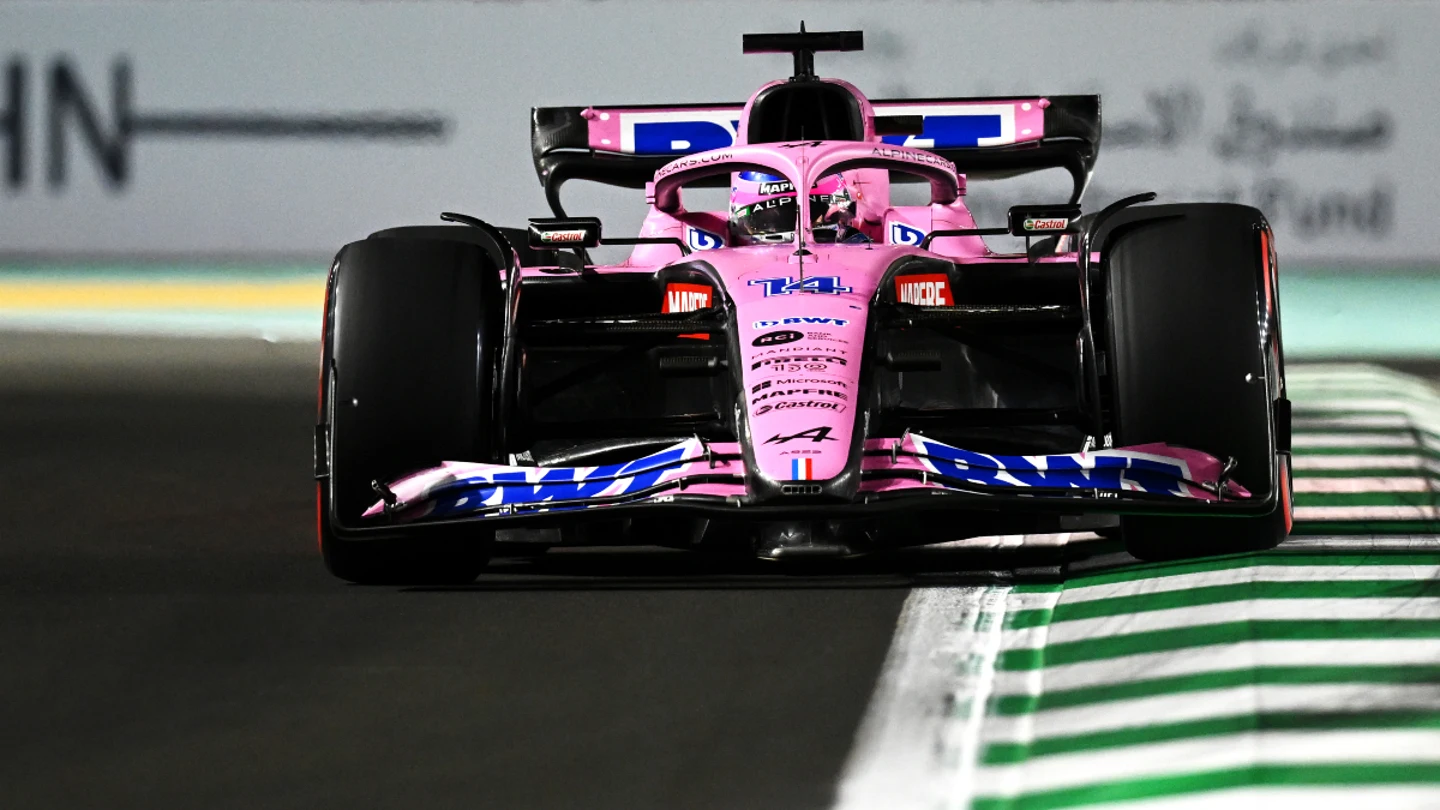 Fernando Alonso, en Arabia Saudita con el Alpine Fernando Alonso, en Arabia Saudita con el Alpine