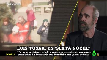 Los "sentimientos encontrados" de Luis Tosar con el envío de armas a Ucrania: "No me hace mucha gracia"