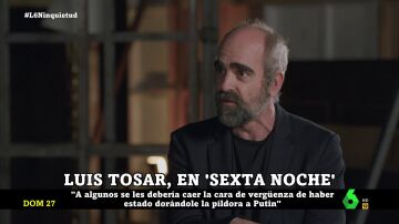 El contundente mensaje de Luis Tosar a la extrema derecha por su apoyo a Putin: "Debería caérseles la cara de vergüenza"