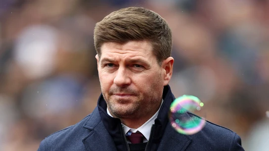 Steven Gerrard, entrenador del Aston Villa Steven Gerrard, entrenador del Aston Villa