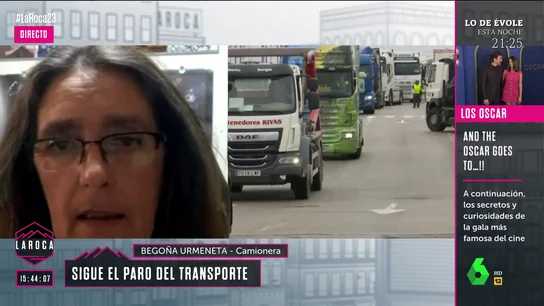 Begoña Urmeneta, camionera Begoña Urmeneta, camionera