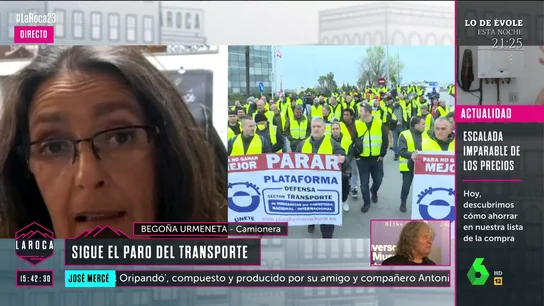 Begoña Urmeneta, camionera Begoña Urmeneta, camionera