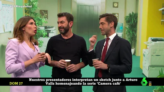 Arturo Valls 'presenta' laSexta Noche por un día: "A Jesús Quesada le van a hacer trabajar..." Arturo Valls 'presenta' laSexta Noche por un día: "A Jesús Quesada le van a hacer trabajar..."