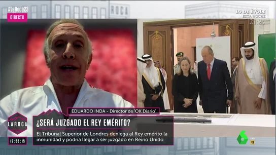 ¿Veremos al rey emérito Juan Carlos I declarando en el juicio con Corinna Larsen? "Si se le ha retirado la inmunidad hay indicios" ¿Veremos al rey emérito Juan Carlos I declarando en el juicio con Corinna Larsen? "Si se le ha retirado la inmunidad hay indicios"