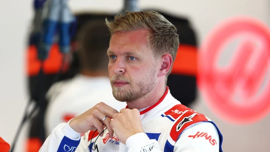 Kevin Magnussen, con Haas Kevin Magnussen, con Haas