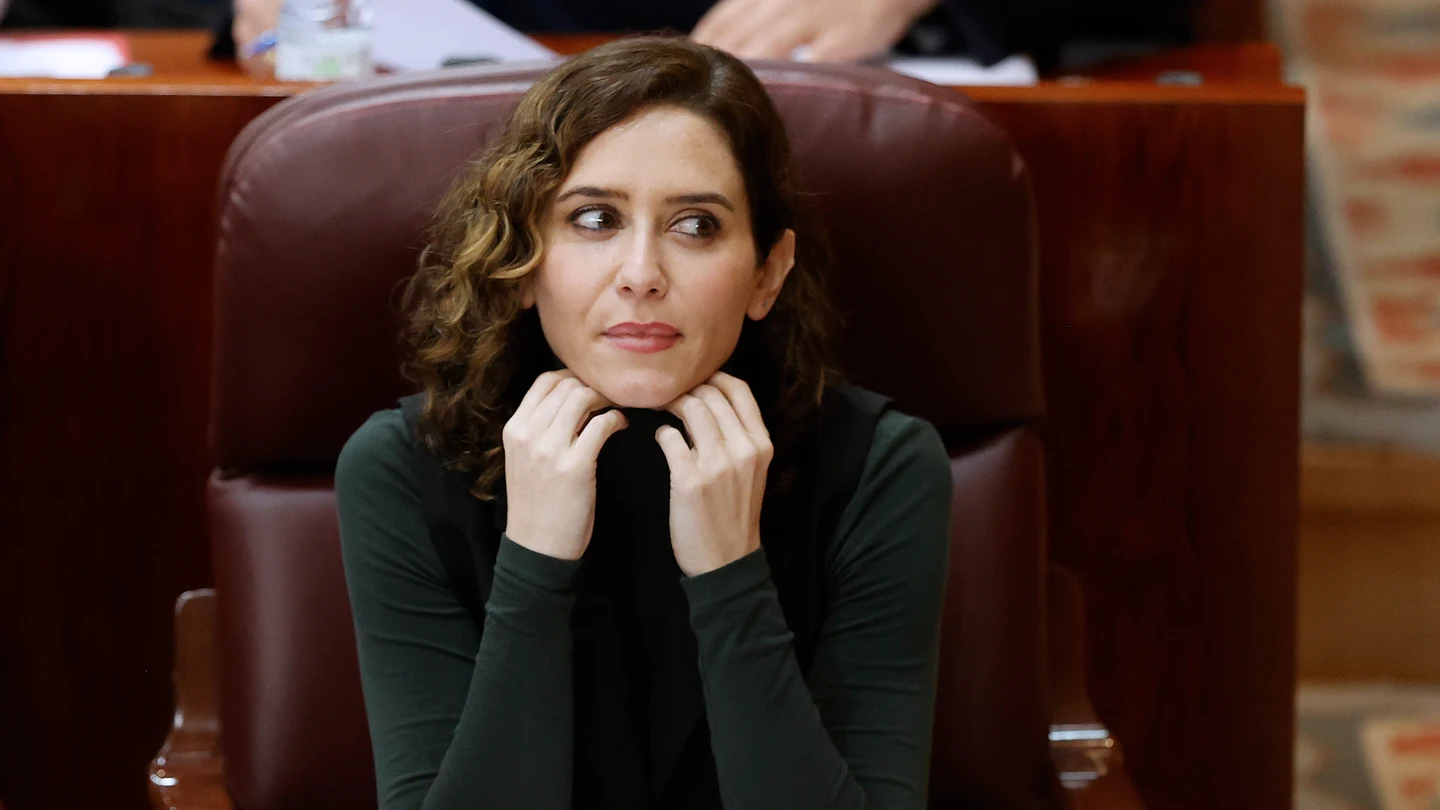 Isabel Díaz Ayuso, durante un pleno de la Asamblea de Madrid Isabel Díaz Ayuso, durante un pleno de la Asamblea de Madrid