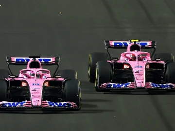 Alonso, por delante de Ocon Alonso, por delante de Ocon