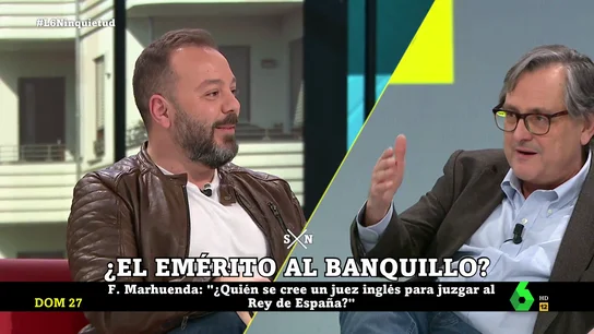 Antonio Maestre, estupefacto con Paco Marhuenda: "Ves con naturalidad que se regalen 65 millones de euros" Antonio Maestre, estupefacto con Paco Marhuenda: "Ves con naturalidad que se regalen 65 millones de euros"