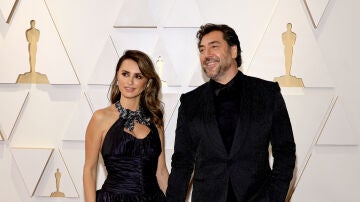 Penélope Cruz y Javier Bardem en los Oscar