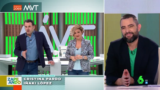 La rotunda respuesta de Iñaki López y Cristina Pardo a Will Smith La rotunda respuesta de Iñaki López y Cristina Pardo a Will Smith