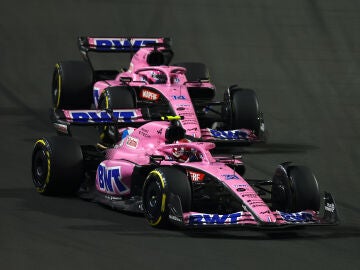 Fernando Alonso y Esteban Ocon