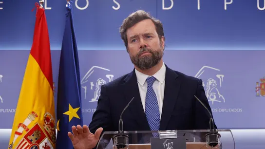 El portavoz de Vox en el Congreso, Iván Espinosa de los Monteros, en una imagen de archivo. El portavoz de Vox en el Congreso, Iván Espinosa de los Monteros, en una imagen de archivo.