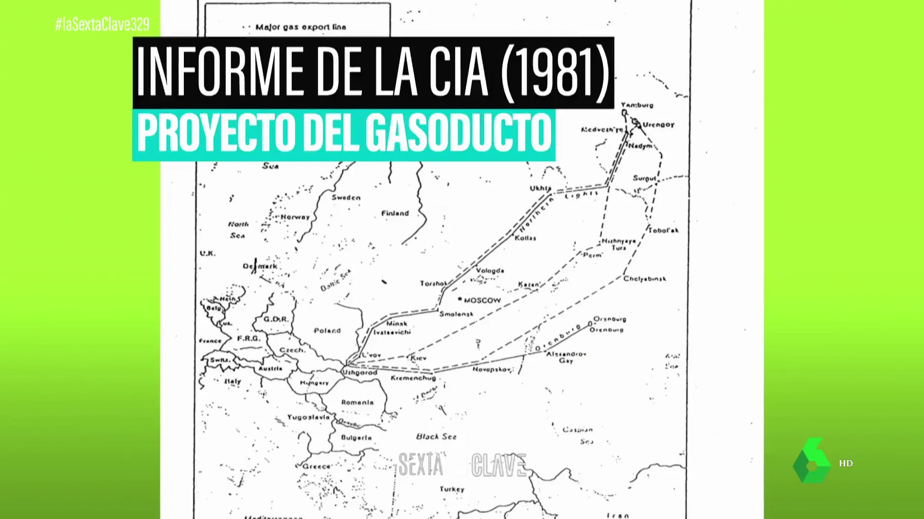 La 'profecía' de la CIA: los informes que advertían hace 40 años del peligro de la dependencia europea del gas ruso