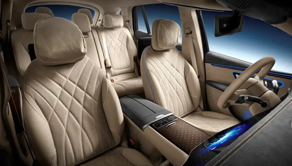 Mercedes-Benz EQS SUV interior