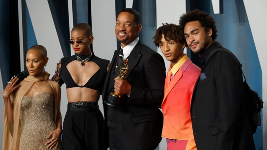 Jaden Smith defiende el botefón de su padre a Chris Rock en los Óscar: "Y así es como lo hacemos" Respaldo familiar