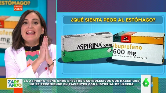 Aspirina o ibuprofeno: Boticaria García explica cuál es el medicamento que peor sienta al estómago y cuándo debe tomarse Aspirina o ibuprofeno: Boticaria García explica cuál es el medicamento que peor sienta al estómago y cuándo debe tomarse