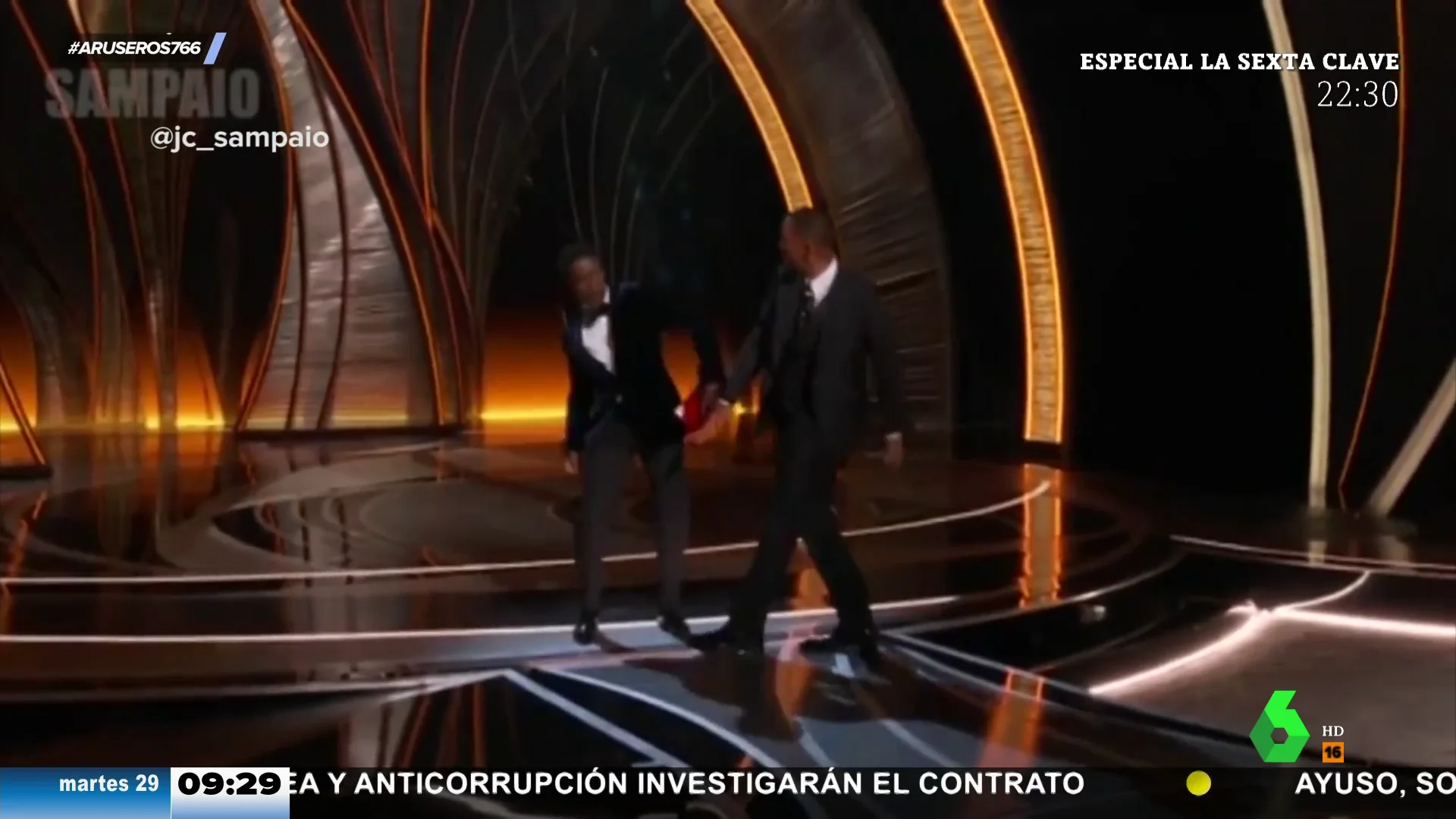 Chris Rock se convierte en 'cara anchoa' en esta parodia viral del bofetón de Will Smith