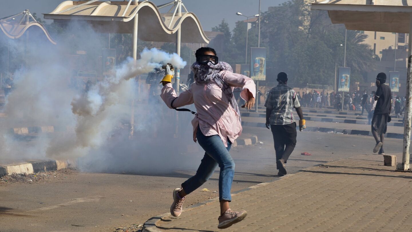 Protestas en Sud&aacute;n