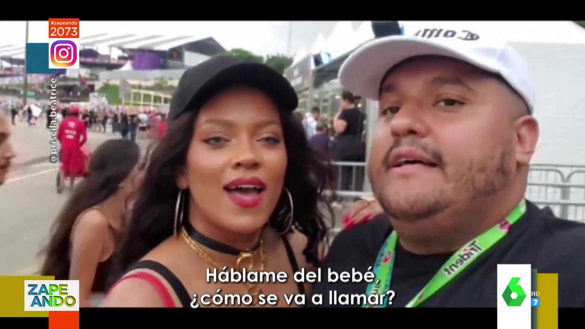 El espectacular parecido de una mujer brasileña con Rihanna que provoca confusiones entre sus propios fans