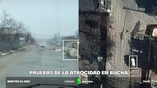 Pruebas de la atrocidad en Bucha: imágenes por satélite Pruebas de la atrocidad en Bucha: imágenes por satélite