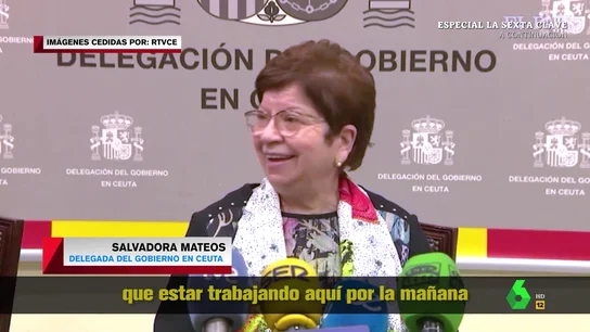 El "clasista" comentario de la delegada del Gobierno en Ceuta sobre la inmigración: "Las amas de casa estamos deseando que vengan las muchachas" El "clasista" comentario de la delegada del Gobierno en Ceuta sobre la inmigración: "Las amas de casa estamos deseando que vengan las muchachas"