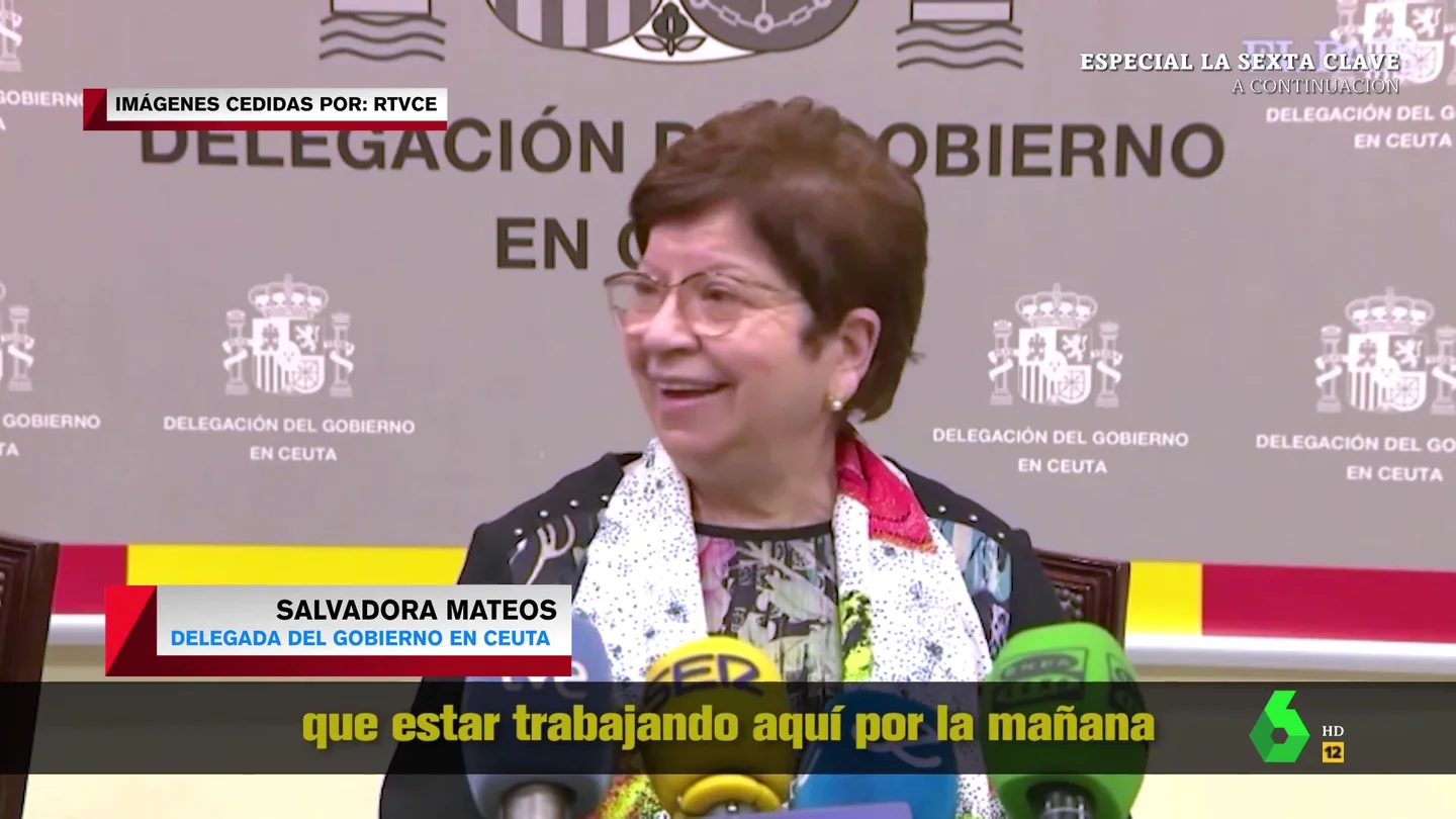 El "clasista" comentario de la delegada del Gobierno en Ceuta sobre la inmigración: "Las amas de casa estamos deseando que vengan las muchachas" El "clasista" comentario de la delegada del Gobierno en Ceuta sobre la inmigración: "Las amas de casa estamos deseando que vengan las muchachas"