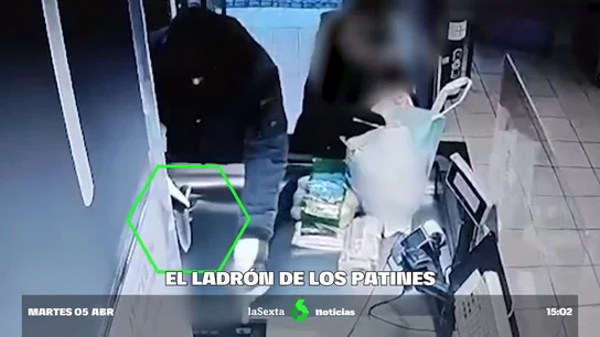Detenido el ladrón de los patines y acusado por cuatro robos con violencia en Madrid Cogido en su escondite