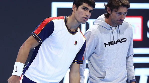 Juan Carlos Ferrero y Carlos Alcaraz