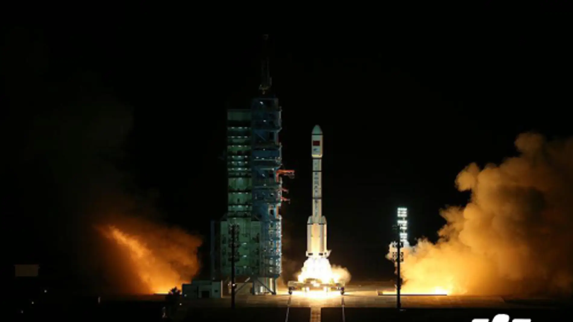 Lanzamiento del segundo laboratorio espacial, cohete Tiangong-2