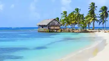 Esta es la isla de Guna Yala donde se rodó la serie.