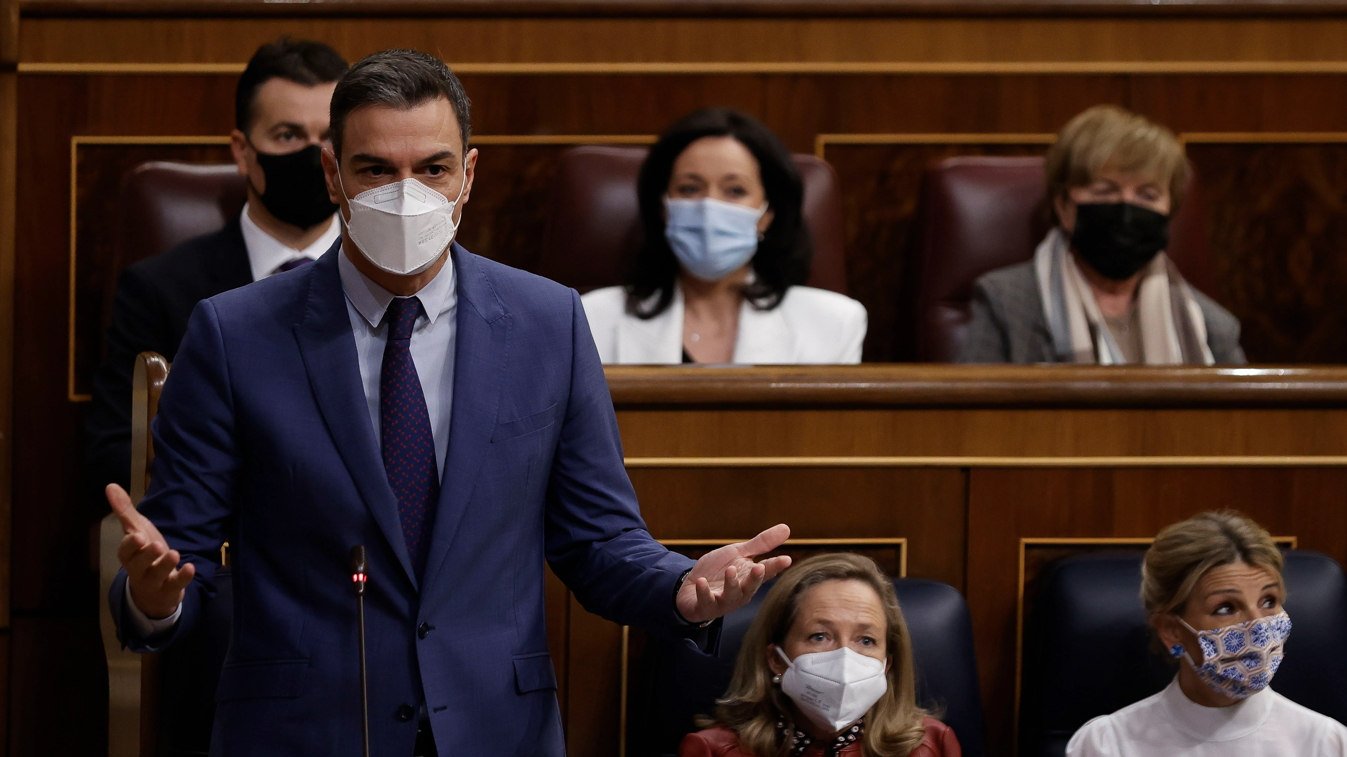 Pedro Sánchez en el Congreso de los Diputados