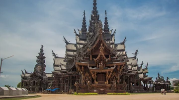El templo de Pattaya en Tailandia.