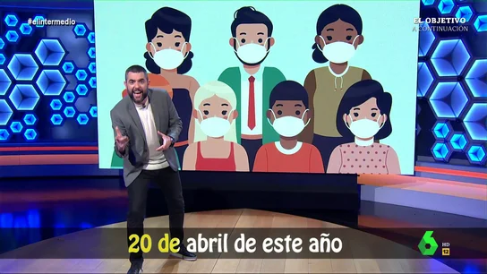 El Intermedio celebra por todo lo alto y a ritmo de Celtas Cortos el fin de las mascarillas: "¡Por fin haremos un estriptis facial!" El Intermedio celebra por todo lo alto y a ritmo de Celtas Cortos el fin de las mascarillas: "¡Por fin haremos un estriptis facial!"