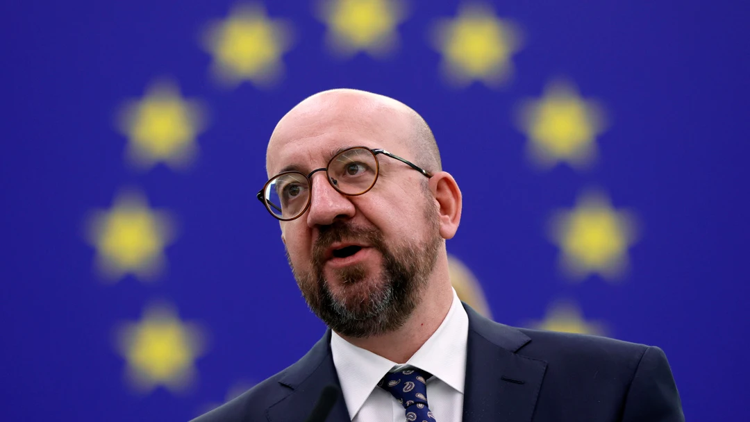 El presidente del Consejo Europeo, Charles Michel El presidente del Consejo Europeo, Charles Michel/EFE