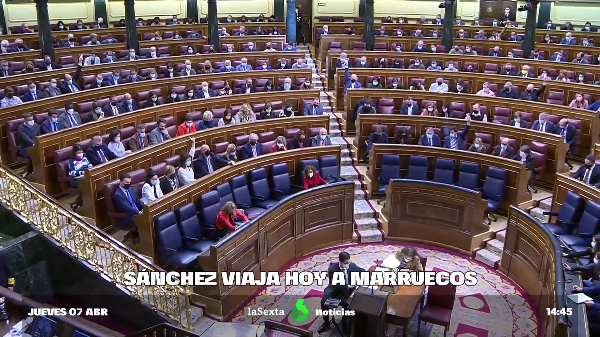 El Congreso aprueba la moción en apoyo al Sáhara con el voto en contra del PSOE El Congreso aprueba la moción en apoyo al Sáhara con el voto en contra del PSOE