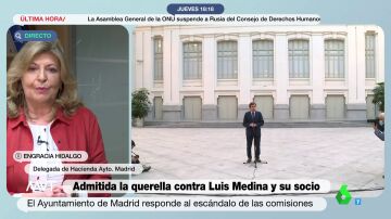 Cristina Pardo, a la delegada del Ayuntamiento de Madrid: "¿No les llamaron la atención las cantidades millonarias en comisiones?"