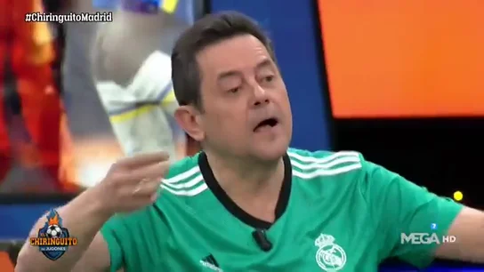 La euforia de Roncero en el Chiringuito tras la exhibición del Madrid La euforia de Roncero en el Chiringuito tras la exhibición del Madrid