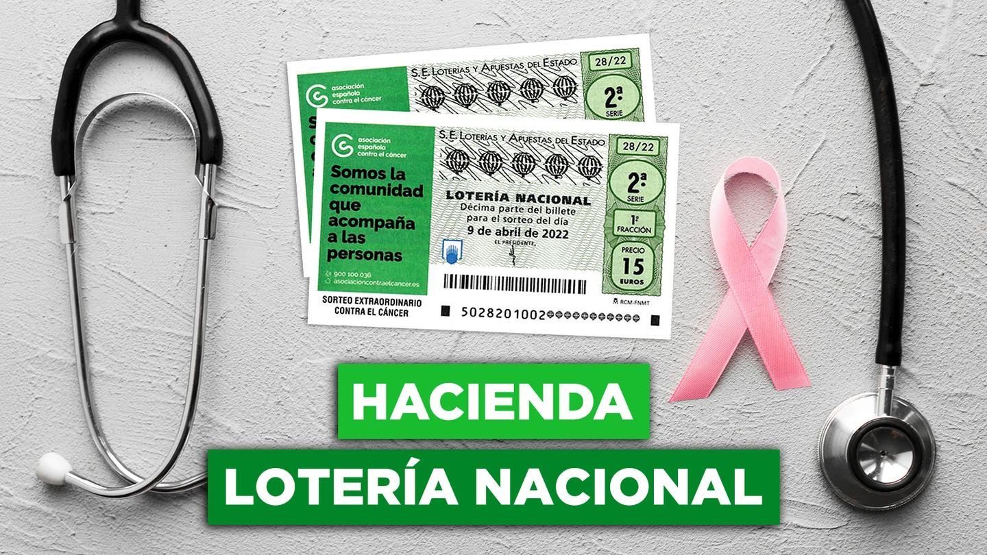 Lotería Nacional contra el Cáncer 2022: esta es la parte que se queda Hacienda Lotería Nacional contra el Cáncer 2022: esta es la parte que se queda Hacienda