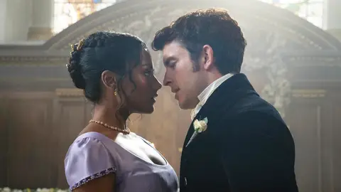 Jonathan Bailey y Simone Ashley (Anthony y Kate) en la temporada 2 de 'Los Bridgerton' Jonathan Bailey y Simone Ashley (Anthony y Kate) en la temporada 2 de 'Los Bridgerton'