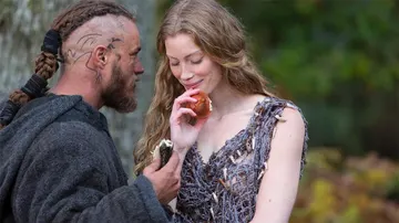 El mito de cómo Ragnar conoció a Aslaug también se refleja en 'Vikingos'