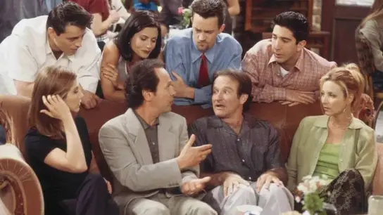 Robin Williams y Billy Crystal en 'Friends' Robin Williams y Billy Crystal en 'Friends'
