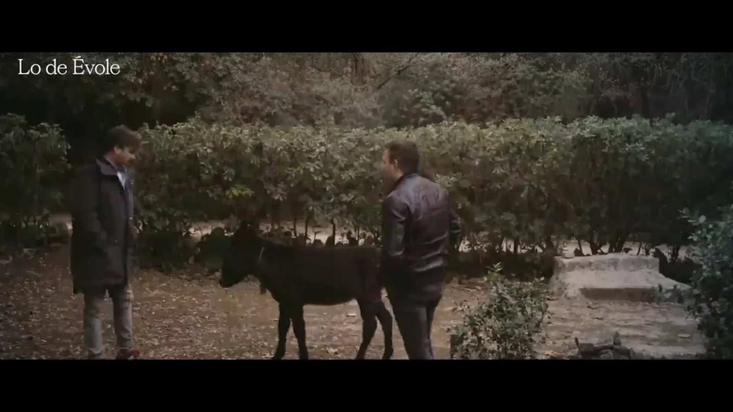 El divertido momento de Jordi Évole, José Elías y un burro: "Me tiene fritico" El divertido momento de Jordi Évole, José Elías y un burro: "Me tiene fritico"