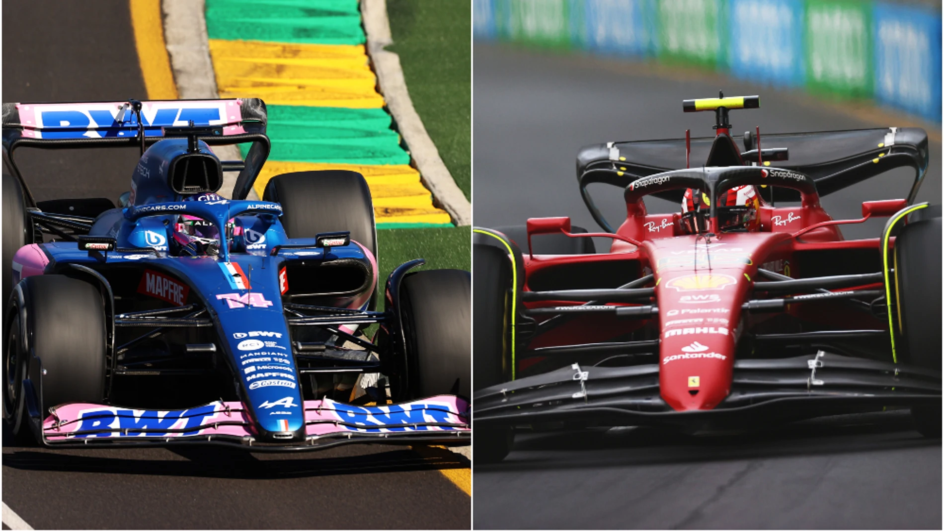 Las nuevas &#39;armas&#39; de Alpine y Ferrari que hacen soñar a Fernando Alonso y Carlos Sainz en Australia