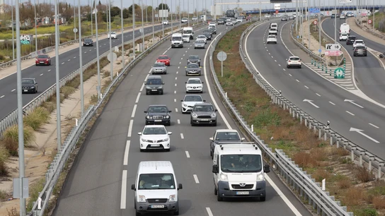 El kilómetro 20 de la carretera A5 El kilómetro 20 de la carretera A5