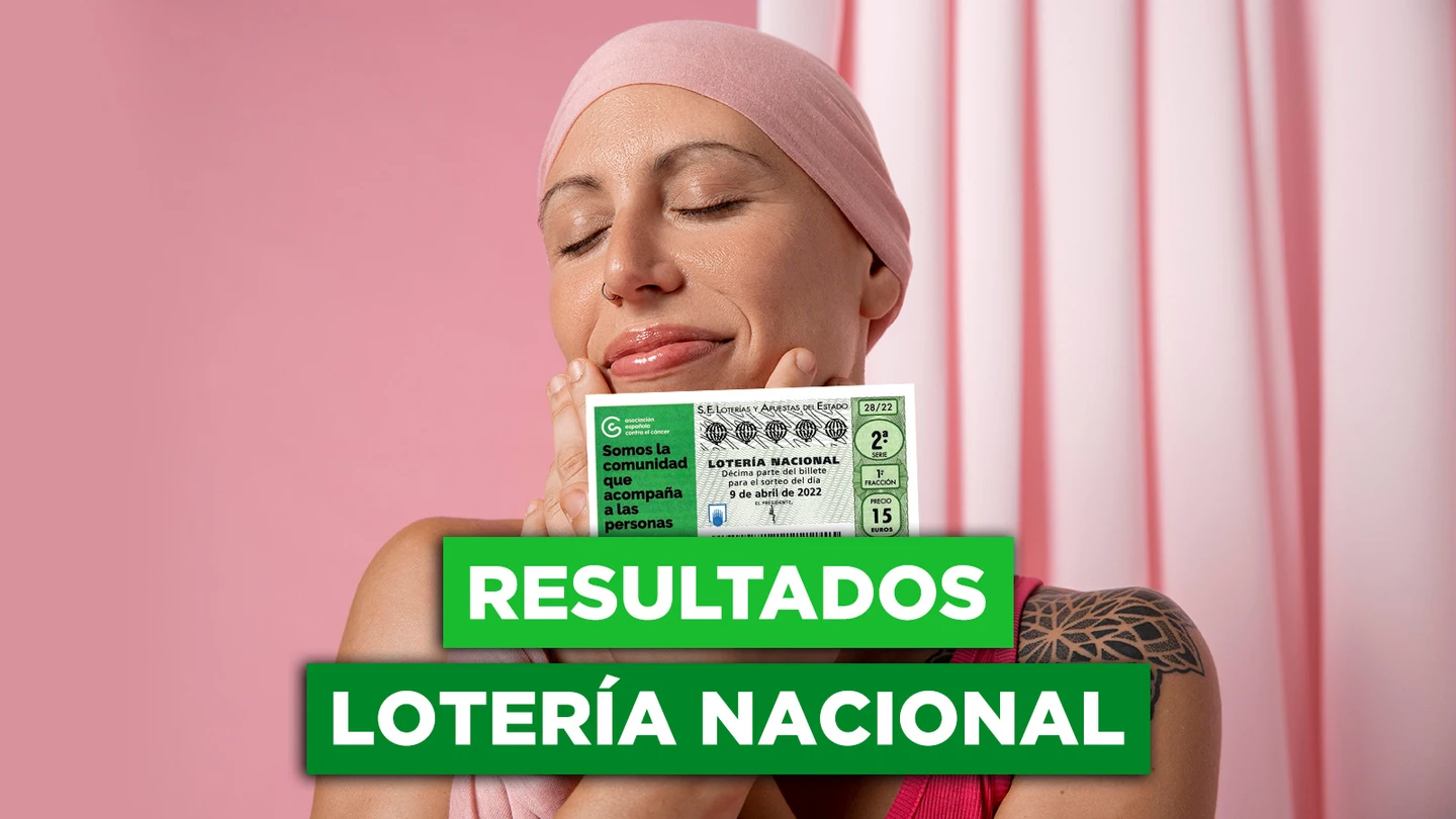 Lotería Nacional Contra el Cáncer, hoy: comprobar sorteo del sábado 9 de abril de 2022, en directo Lotería Nacional Contra el Cáncer, hoy: comprobar sorteo del sábado 9 de abril de 2022, en directo