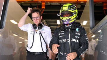 Hamilton, piloto de Mercedes